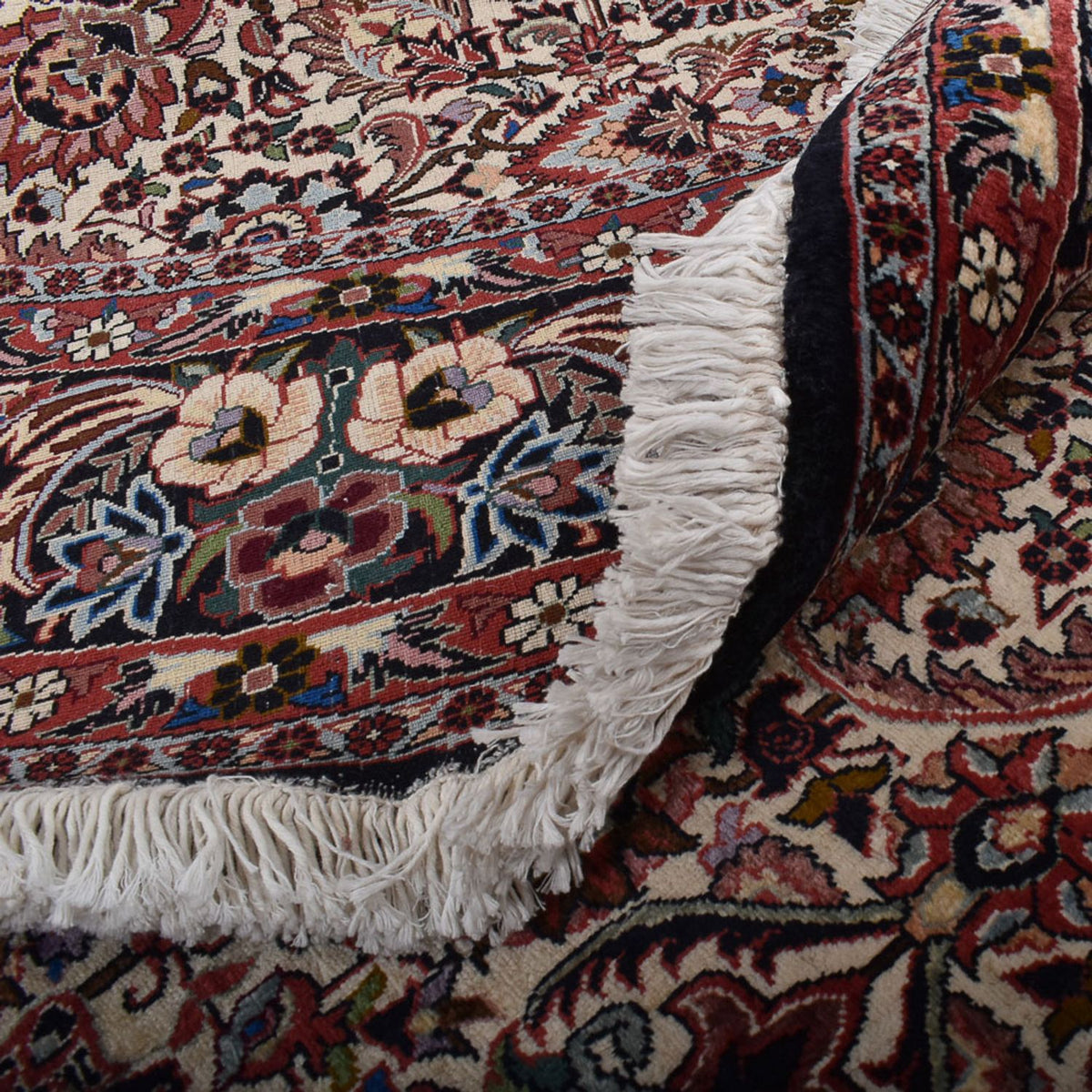 Perserteppich - Bidjar rund  - 250 x 250 cm - rost