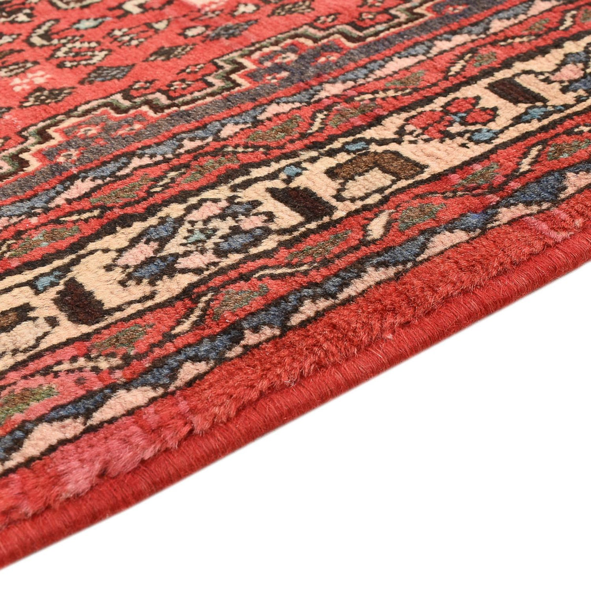 Perserteppich - Nomadic - 152 x 103 cm - rot