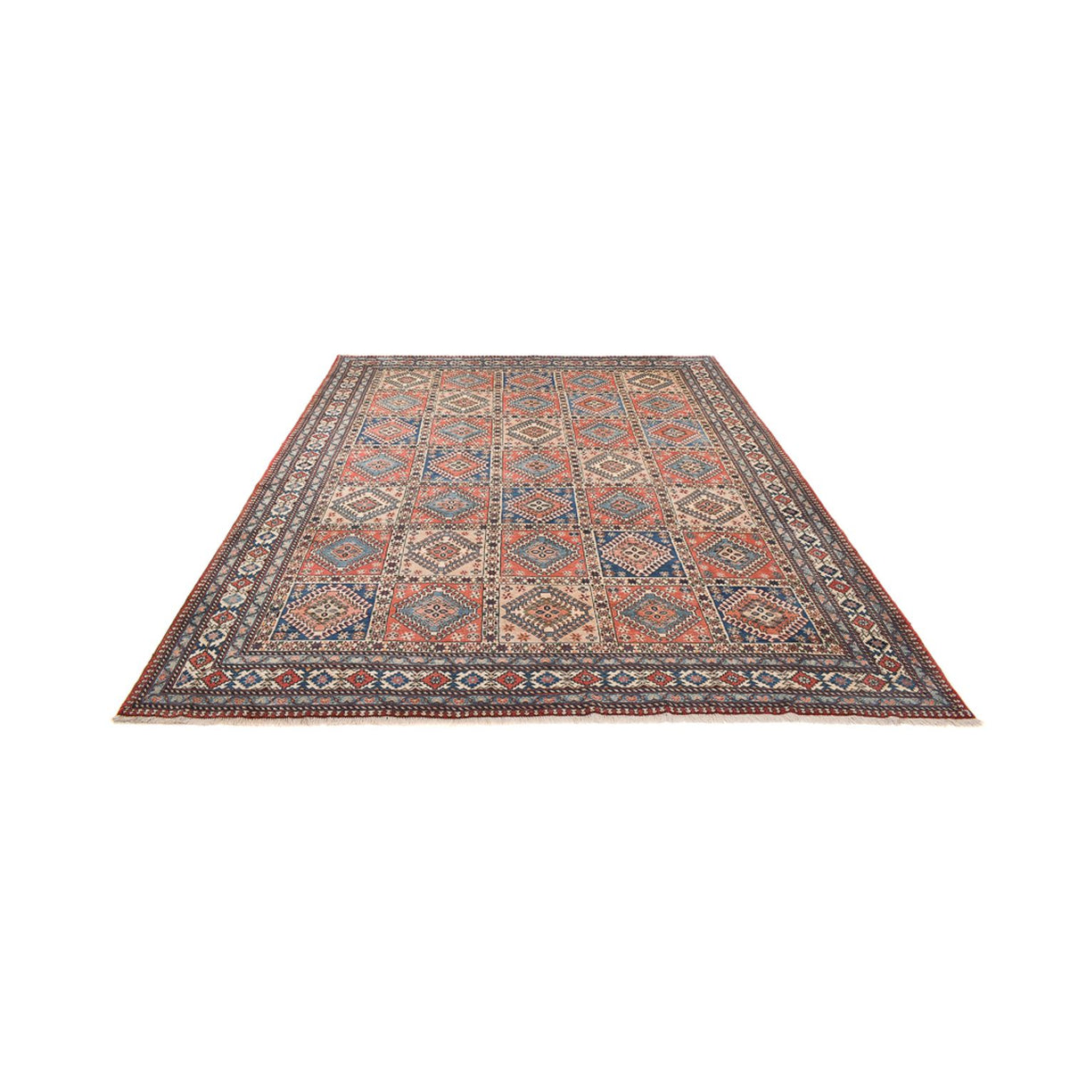Perserteppich - Nomadic - 388 x 303 cm - mehrfarbig
