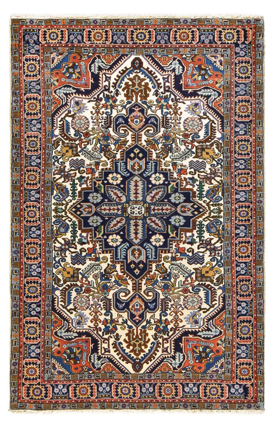 Perserteppich - Nomadic - 222 x 144 cm - mehrfarbig