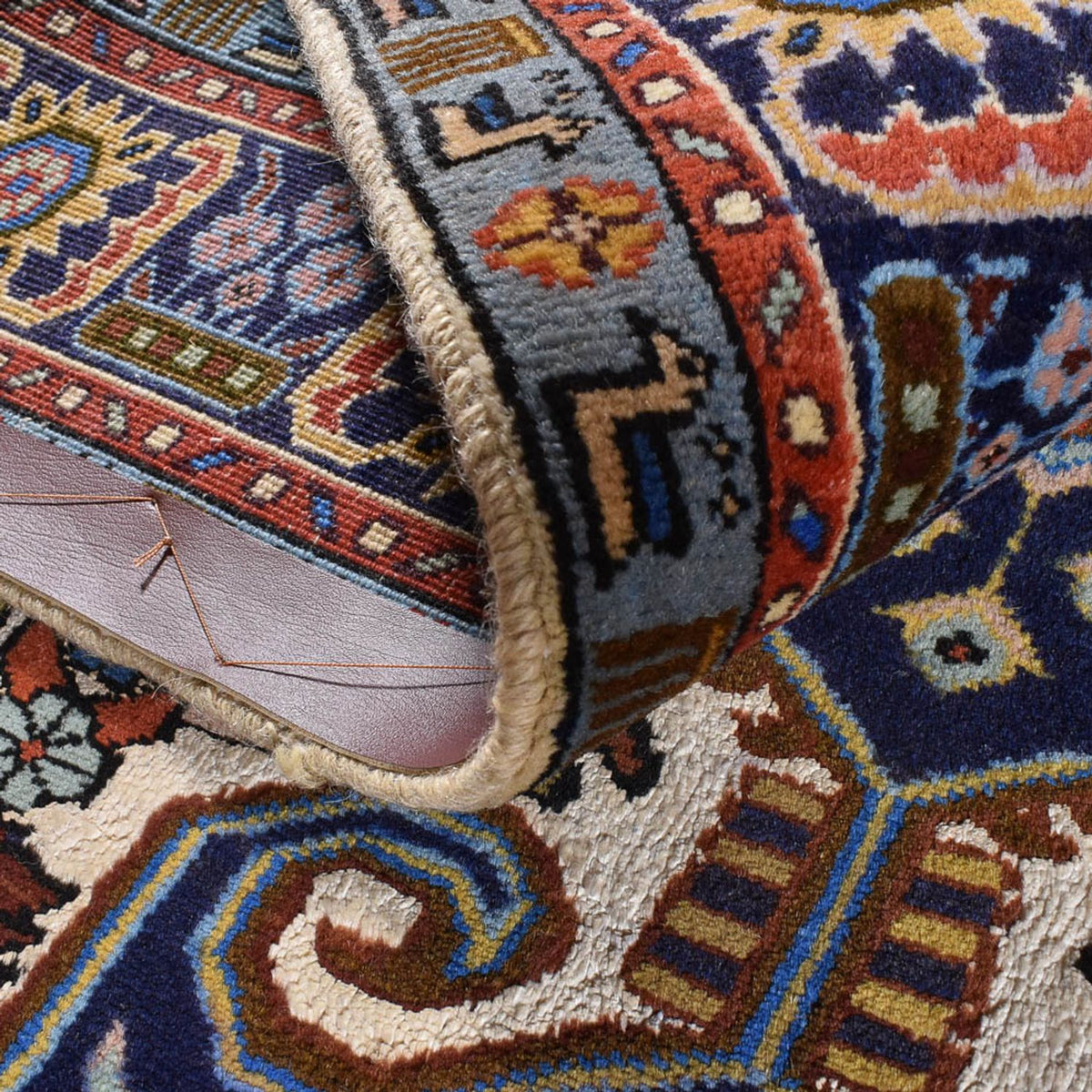 Perserteppich - Nomadic - 222 x 144 cm - mehrfarbig