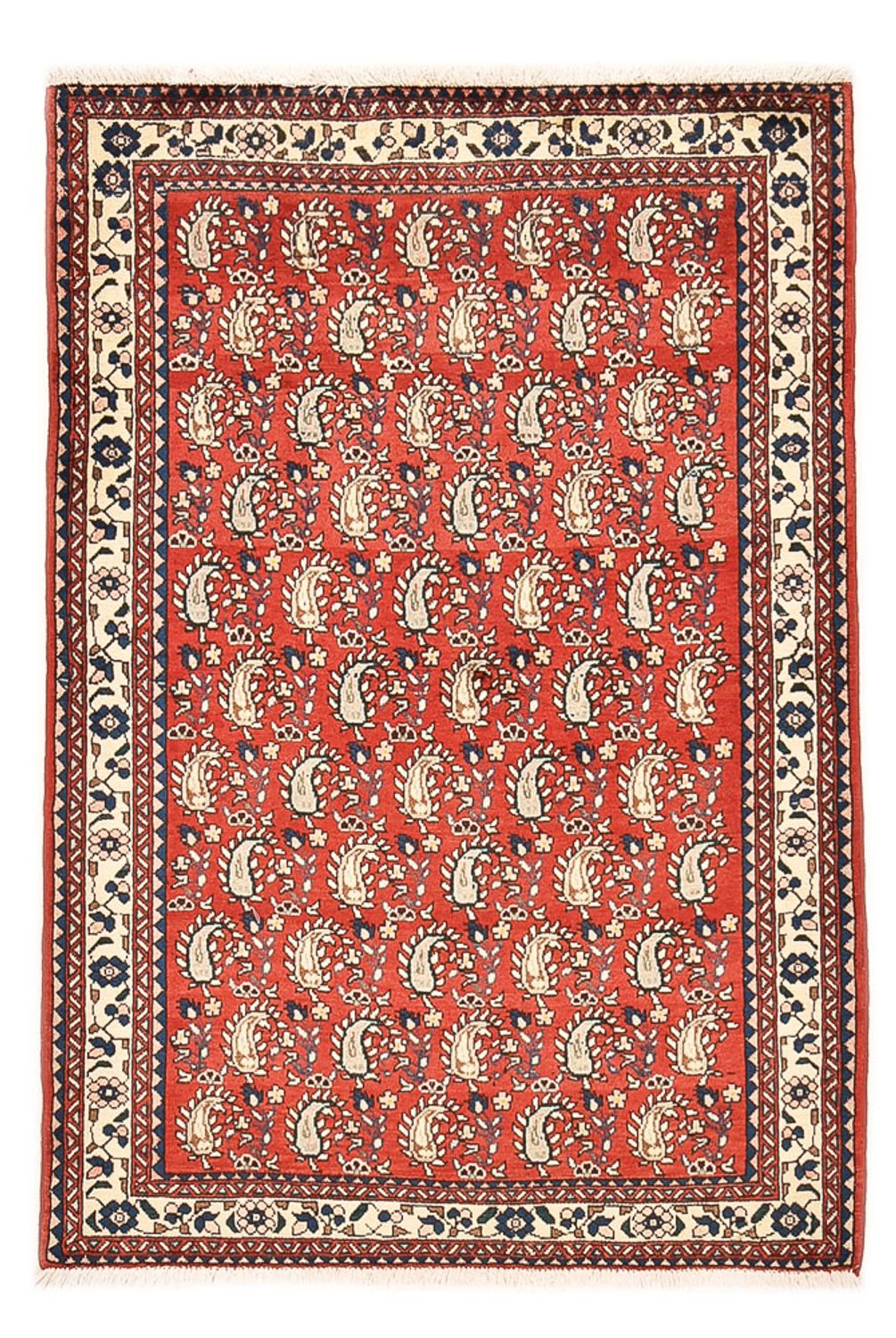 Perserteppich - Nomadic - 150 x 100 cm - rot