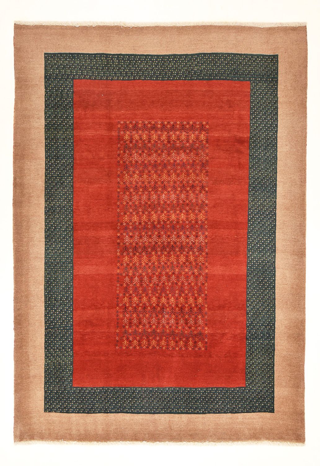 Gabbeh Teppich - Loribaft Perser - 300 x 213 cm - mehrfarbig