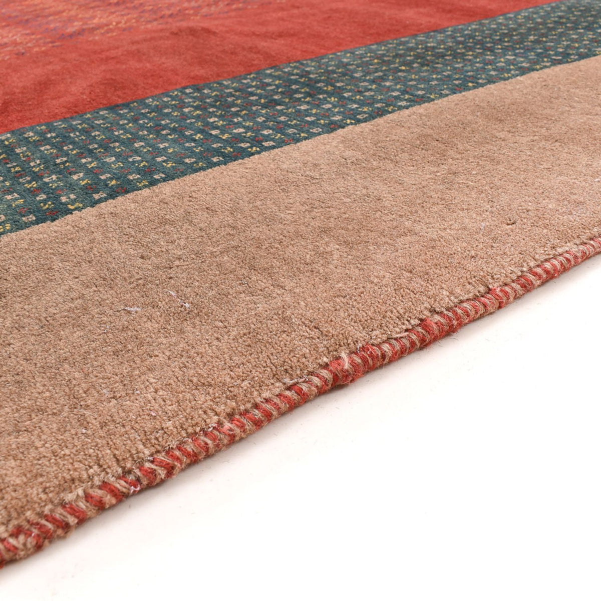 Gabbeh Teppich - Loribaft Perser - 300 x 213 cm - mehrfarbig
