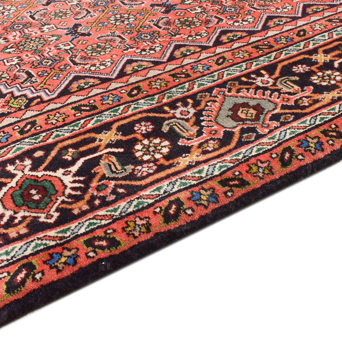 Bidjar - Zanjan Teppich 157x255cm - Perserteppich - rost