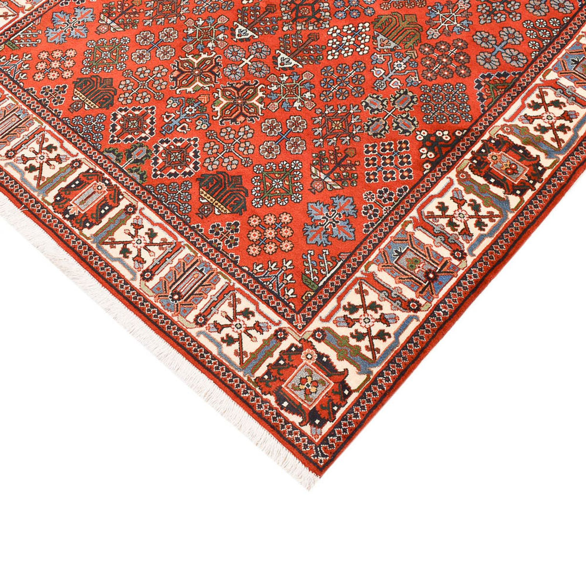 Gabbeh Teppich - Kaschkuli Perser - 205 x 133 cm - rot
