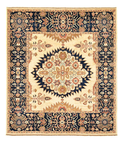 Ziegler Teppich 250x286cm - Orientteppich - hellbeige
