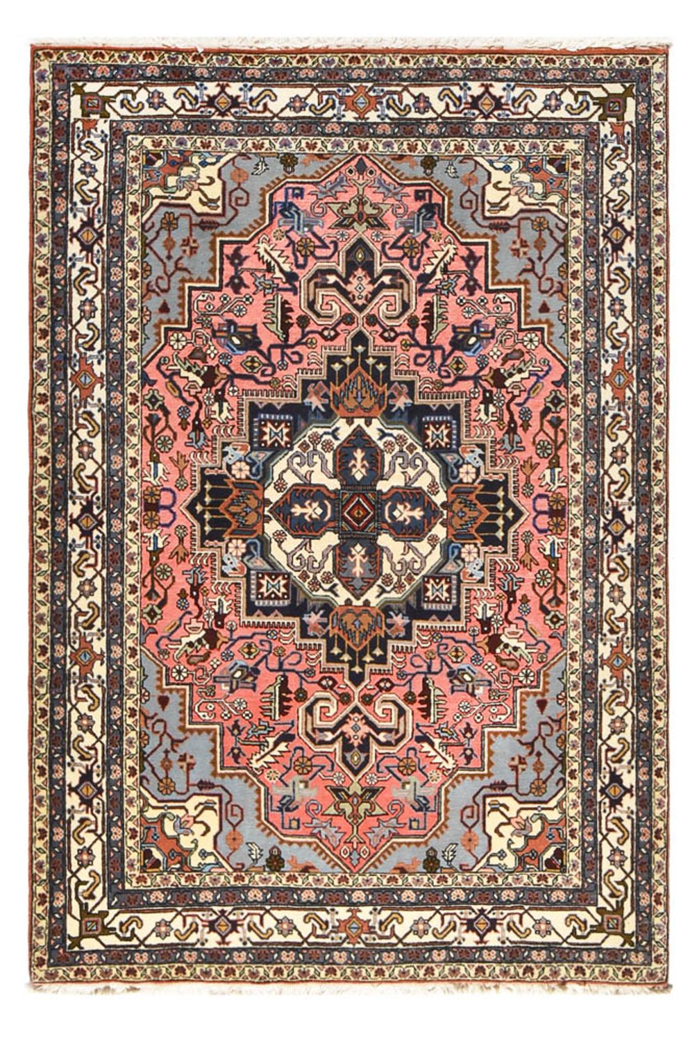 Perserteppich - Nomadic - 206 x 138 cm - hellrot