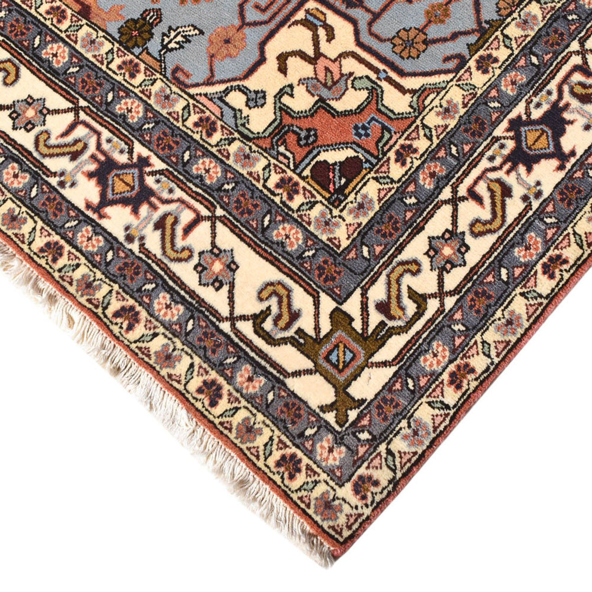 Perserteppich - Nomadic - 206 x 138 cm - hellrot