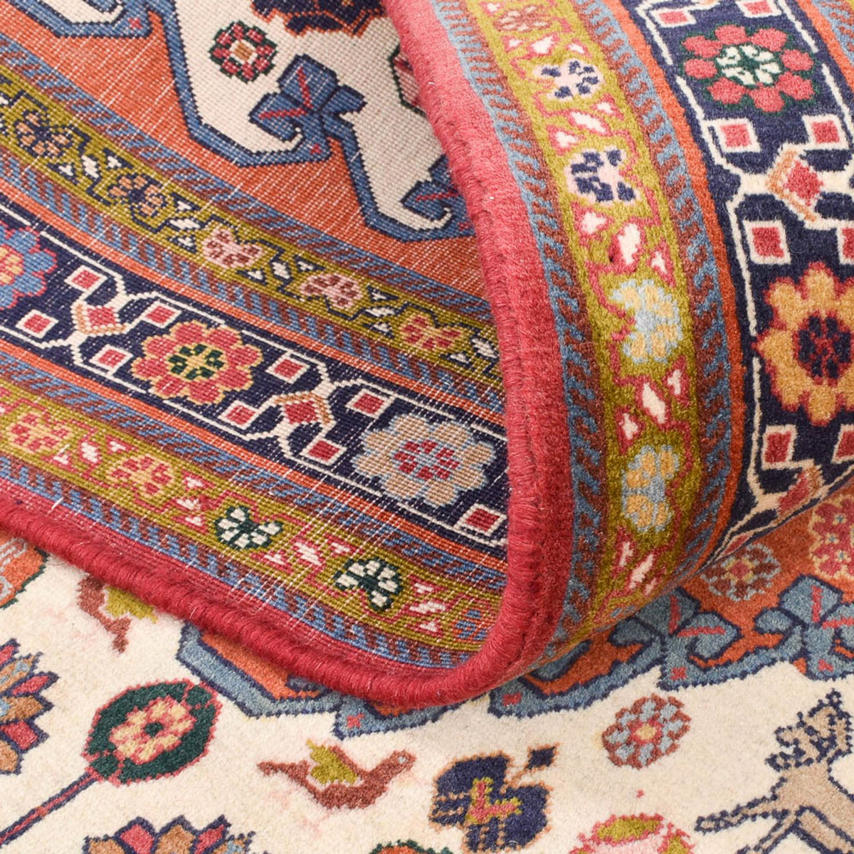 Gabbeh Teppich - Kaschkuli Perser - 194 x 130 cm - mehrfarbig