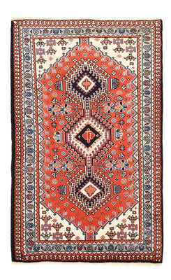 Perserteppich - Nomadic - 121 x 75 cm - rot