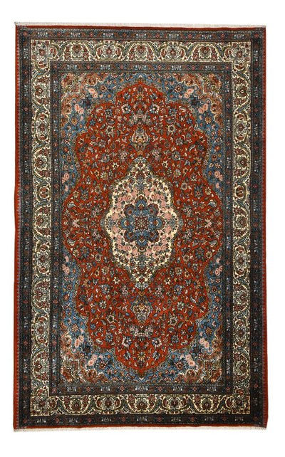 Bachtiar Teppich 200x316cm - Perserteppich - dunkelrot