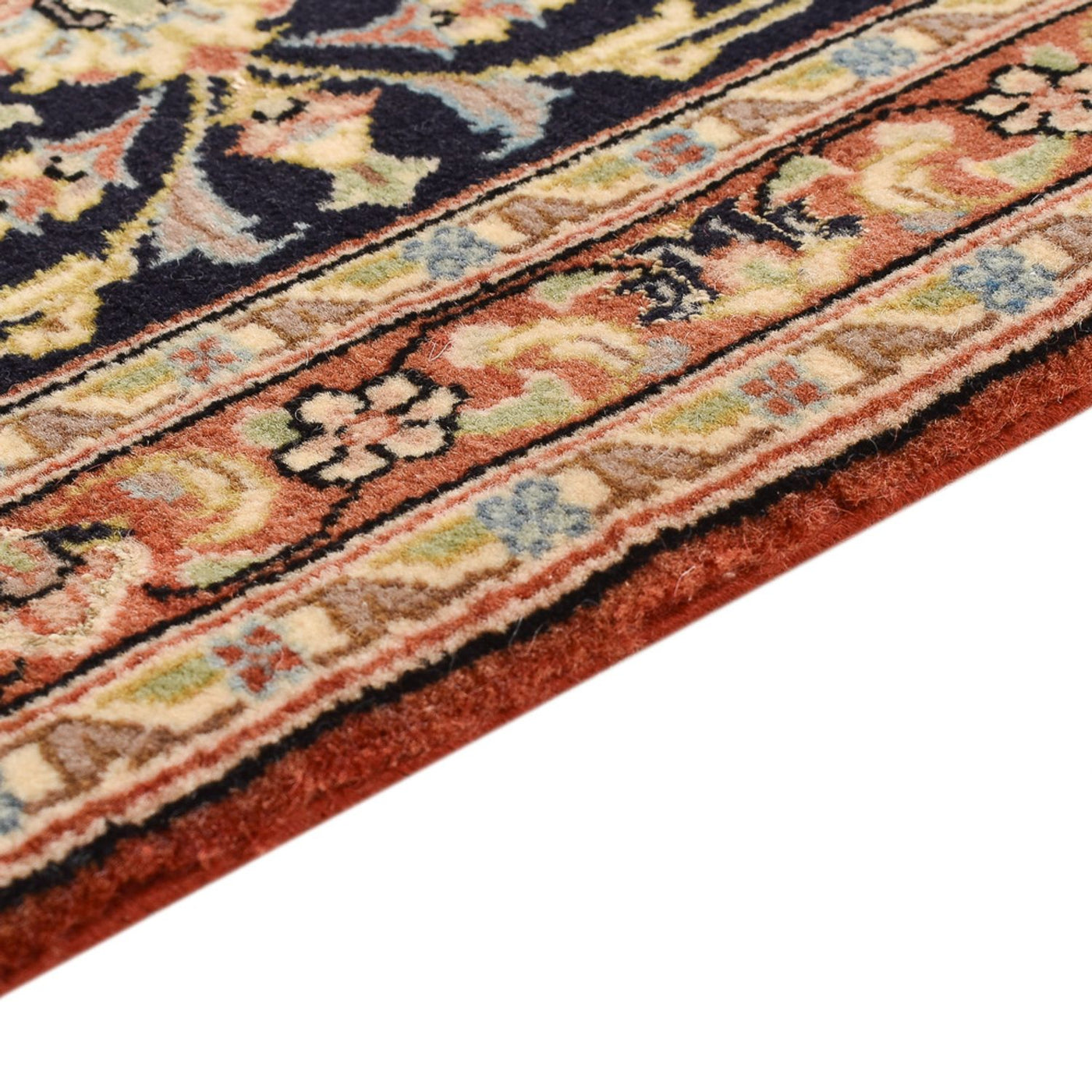 Läufer Perser - Ghom - Royal - 205 x 52 cm - dunkelbeige