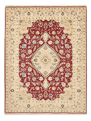 Perserteppich - Täbriz - Royal - 210 x 153 cm - rot