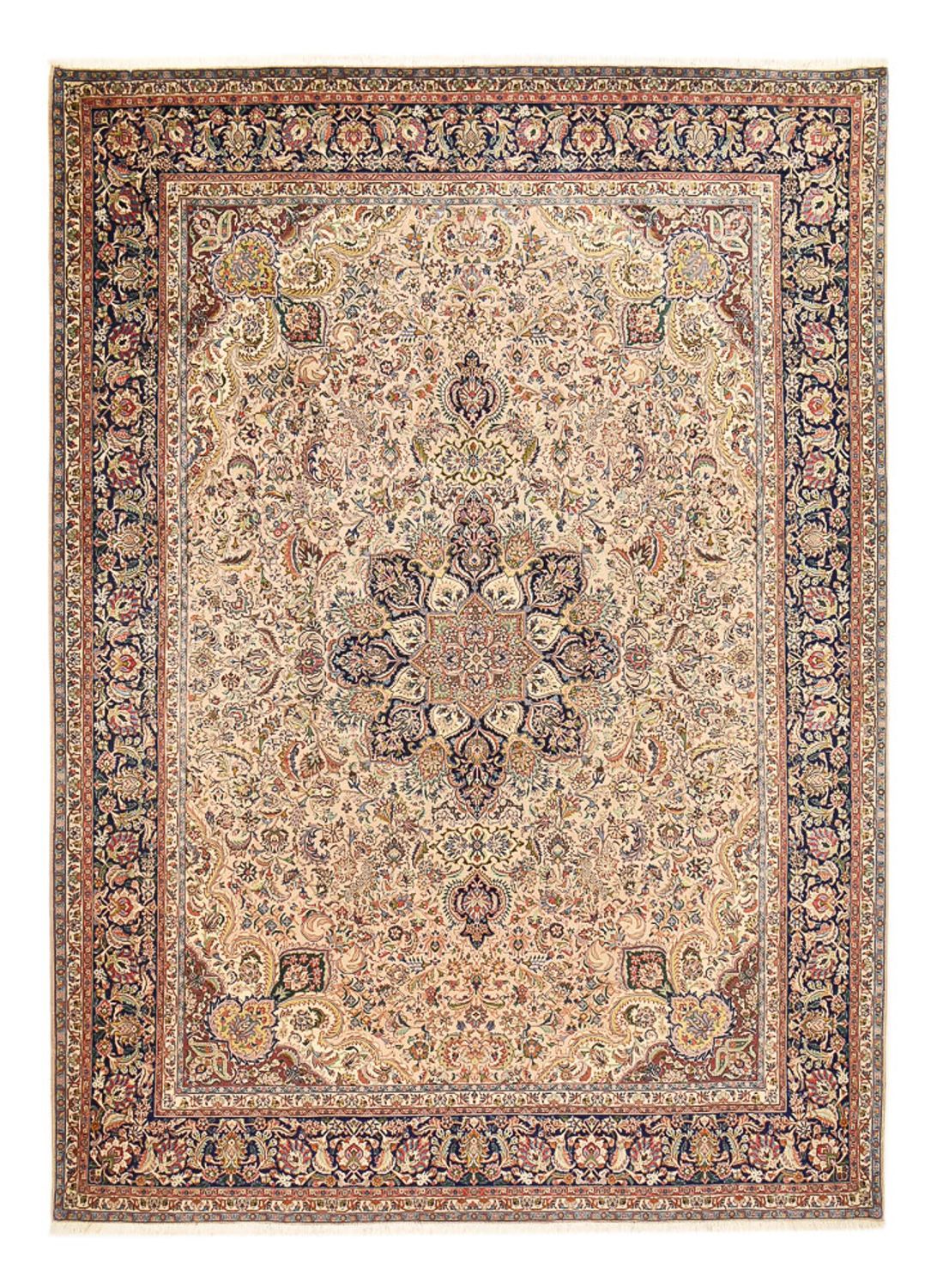 Perserteppich - Täbriz - Royal - 400 x 300 cm - beige