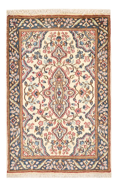 Rafsanjan Teppich 57x84cm - Perserteppich - creme