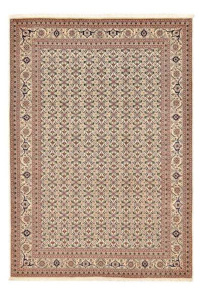 Täbriz - 50 Raj Teppich 198x288cm - Perserteppich - sand