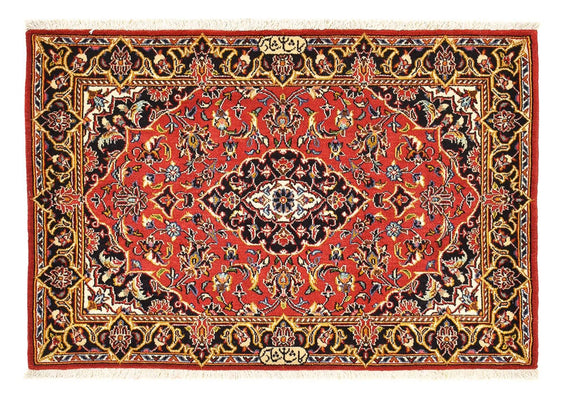 Perserteppich - Keshan - 98 x 70 cm - rot