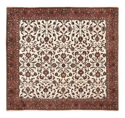 Perserteppich - Bidjar quadratisch  - 251 x 241 cm - creme