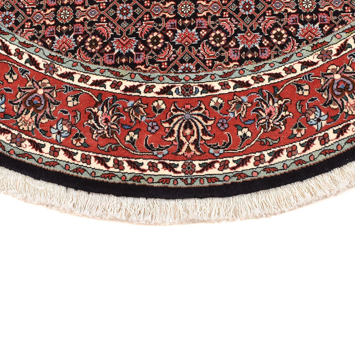 Perserteppich - Bidjar rund  - 150 x 150 cm - rost