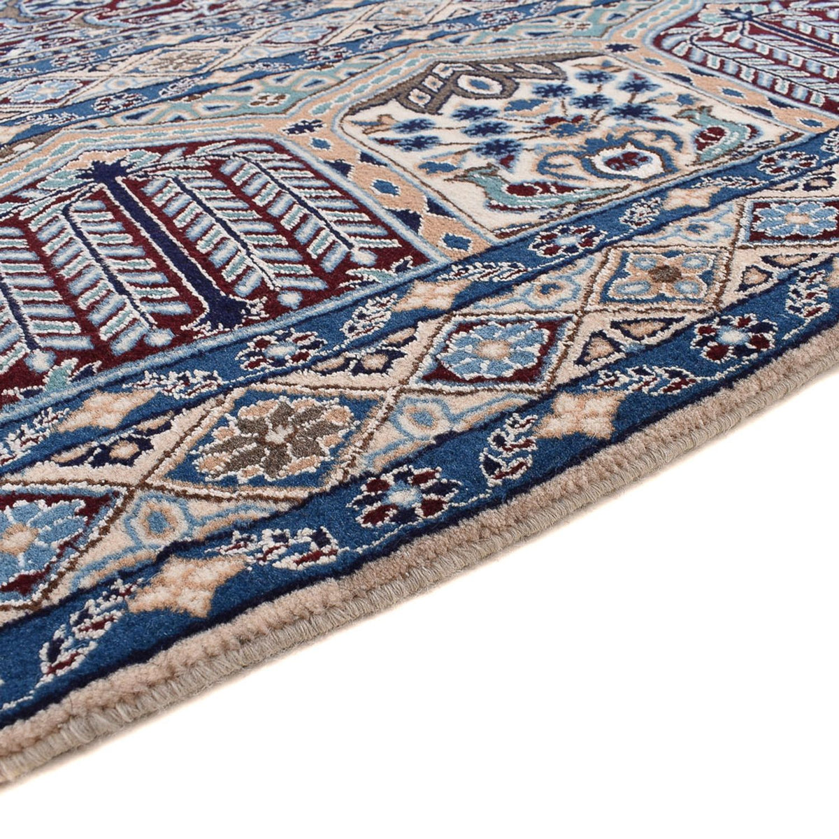 Perserteppich - Nain - Premium - 413 x 301 cm - grau