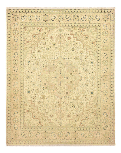 Täbriz - 50 Raj Teppich 202x257cm - Perserteppich - sand