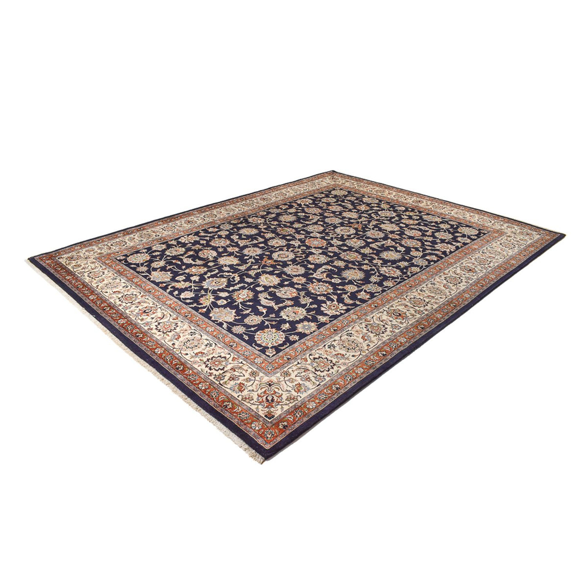 Perserteppich - Classic - Royal - 398 x 298 cm - dunkelblau