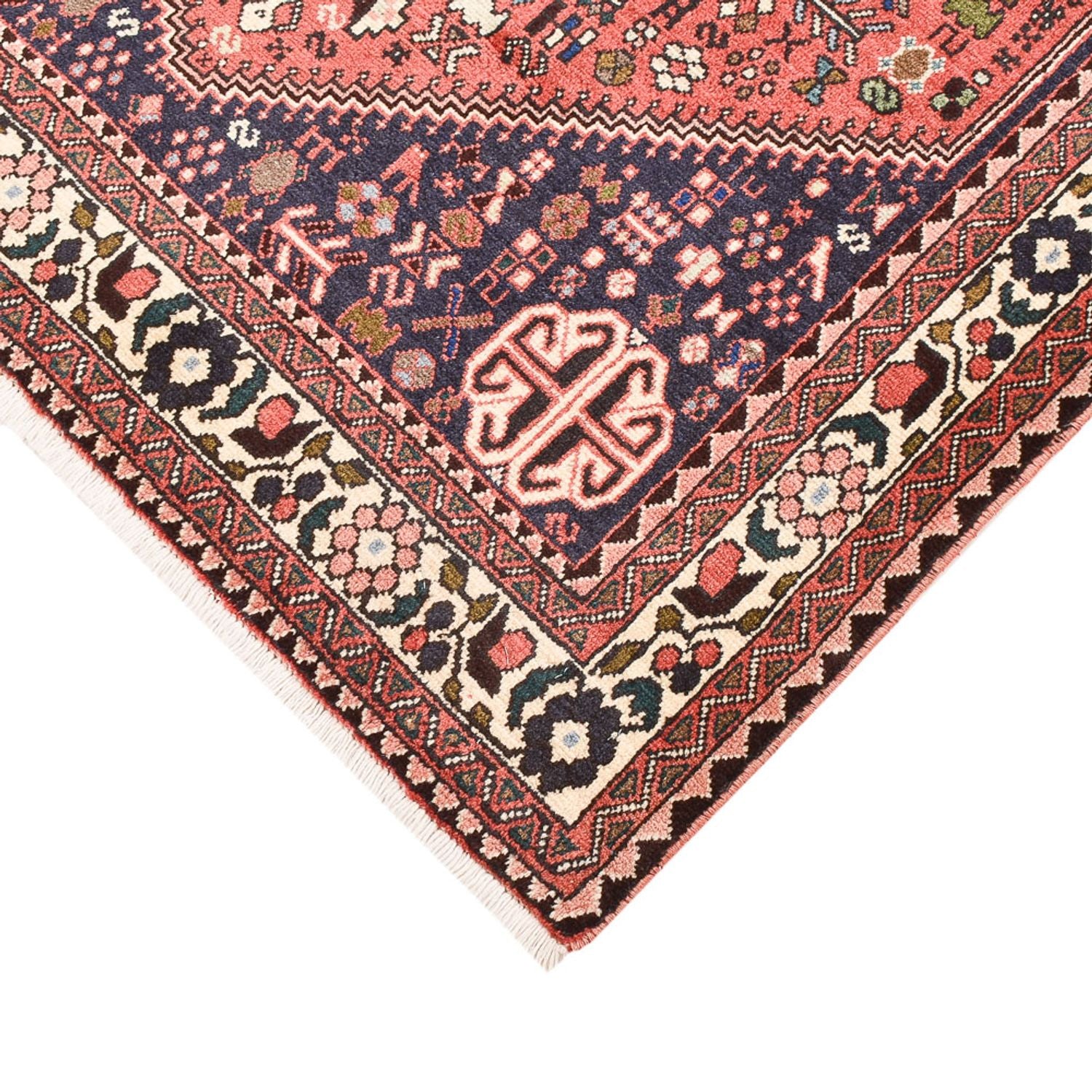 Perserteppich - Nomadic - 152 x 109 cm - hellrot