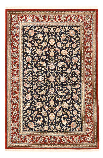 Ilam Teppich 133x204cm - Perserteppich - dunkelblau