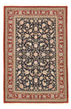 Ilam Teppich 133x204cm - Perserteppich - dunkelblau