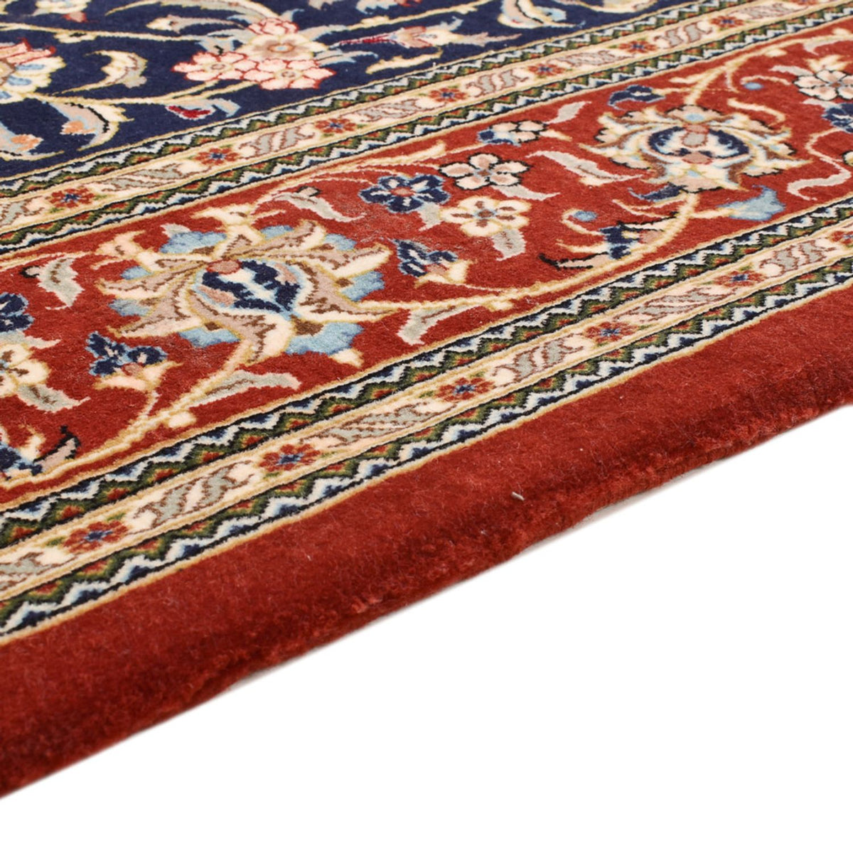 Ilam Teppich 133x204cm - Perserteppich - dunkelblau