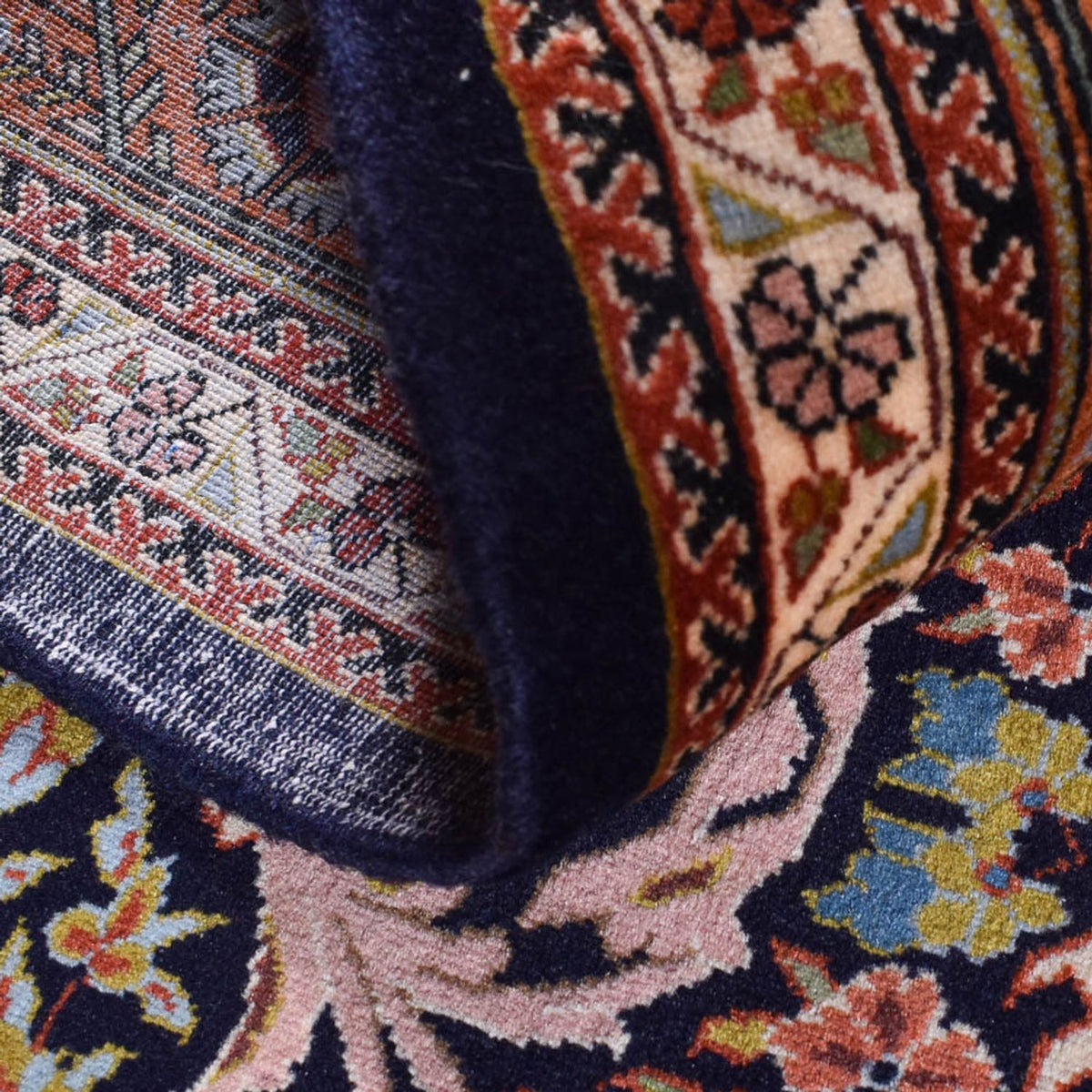 Perserteppich - Nomadic - 200 x 138 cm - mehrfarbig