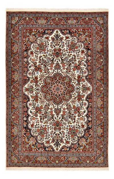 Bidjar Teppich 135x210cm - Perserteppich - creme