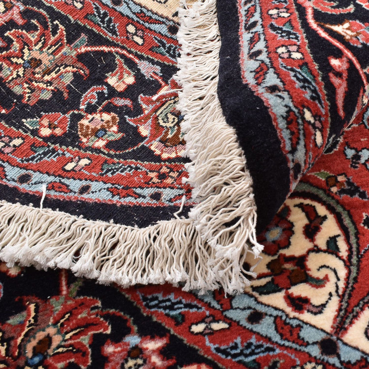 Perserteppich - Bidjar rund  - 154 x 154 cm - rot