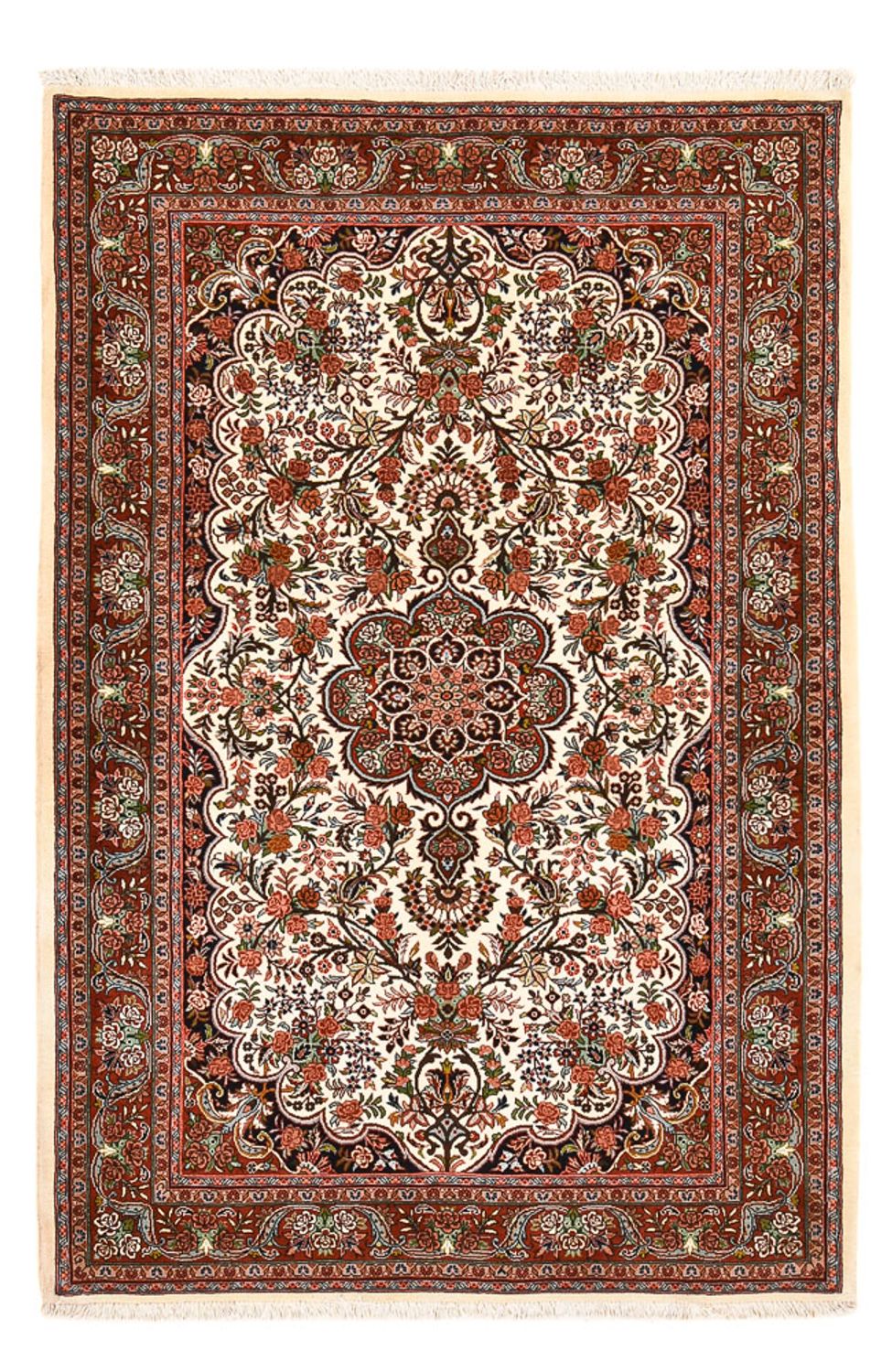 Perserteppich - Bidjar - 208 x 137 cm - creme