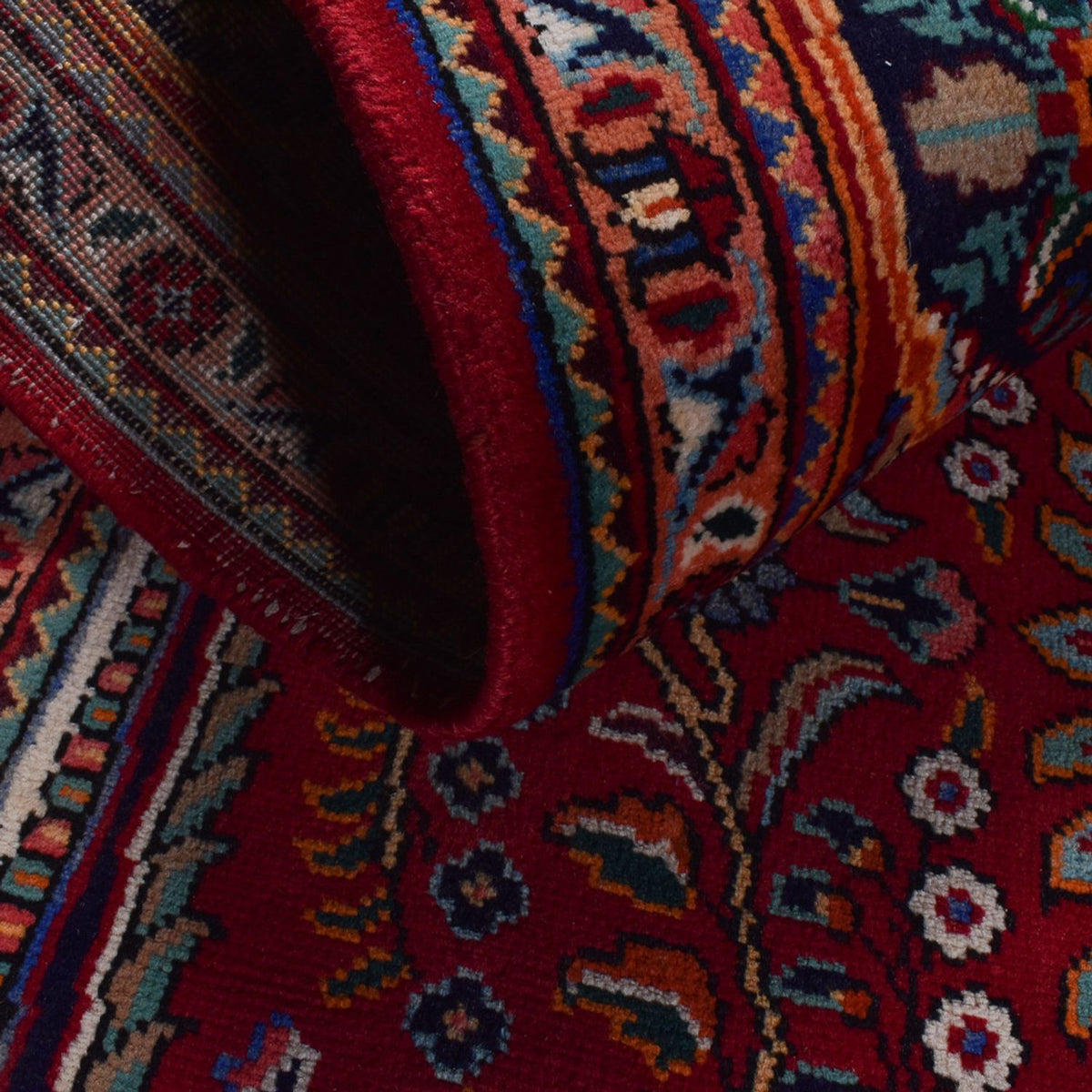 Perserteppich - Nomadic - 300 x 204 cm - dunkelrot