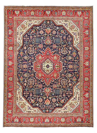 Täbriz - 40 Raj Teppich 303x412cm - Perserteppich