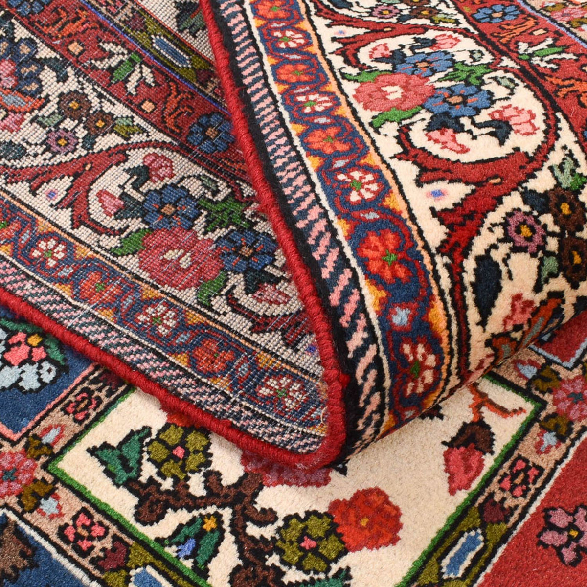 Perserteppich - Nomadic - 202 x 128 cm - mehrfarbig