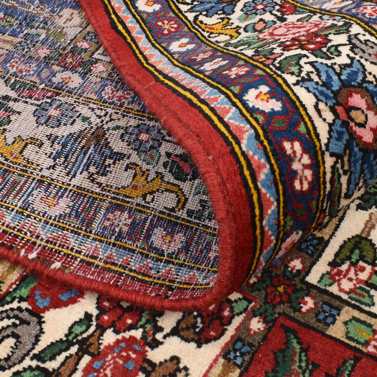 Perserteppich - Nomadic - 205 x 128 cm - mehrfarbig