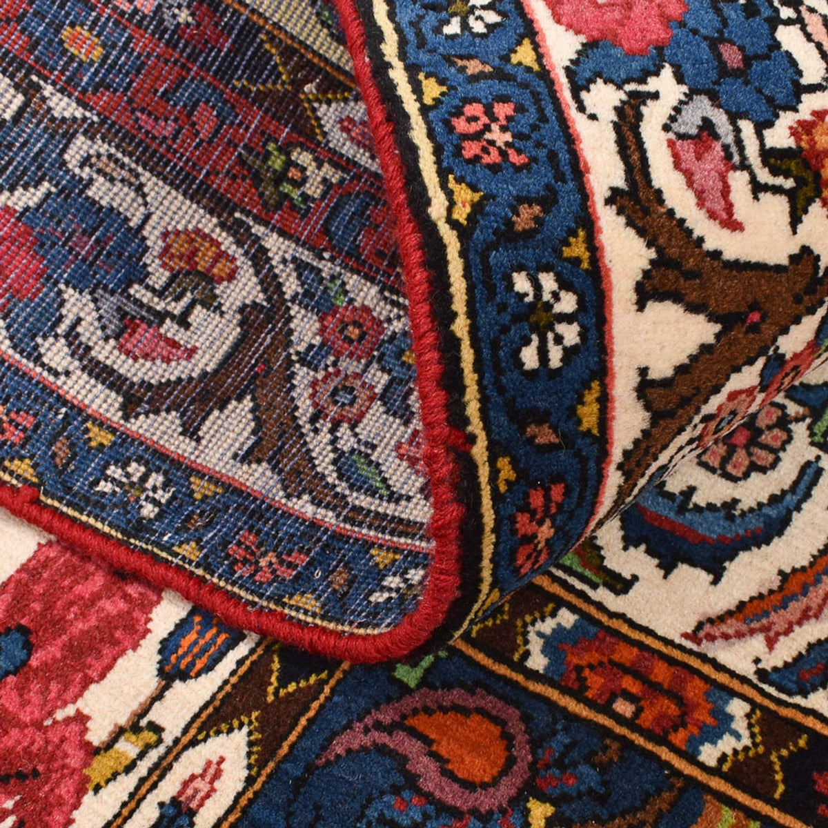 Perserteppich - Nomadic - 199 x 135 cm - mehrfarbig