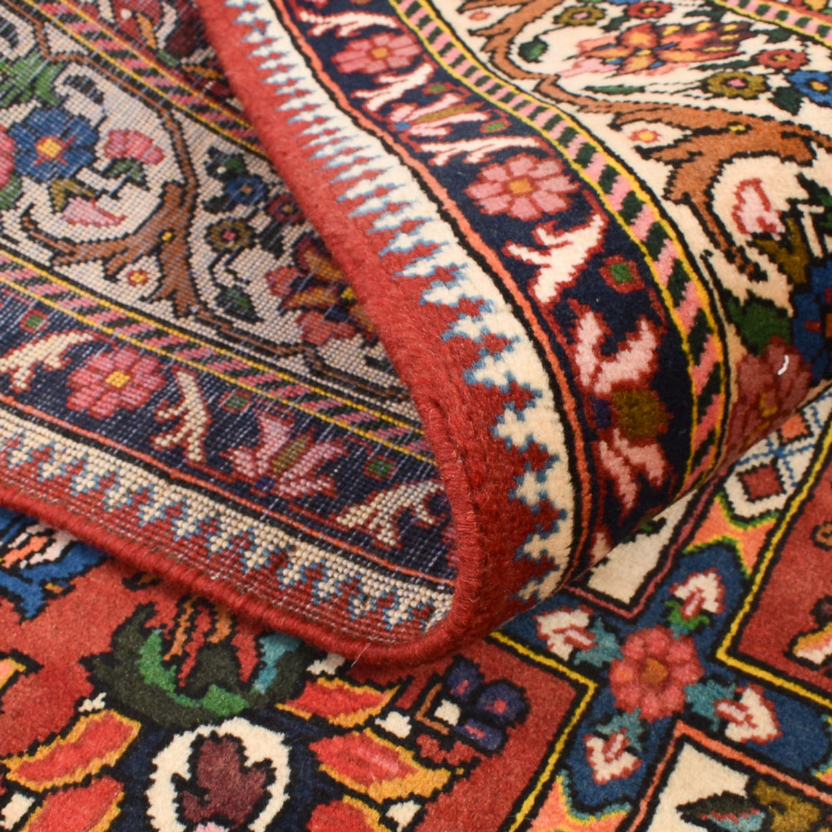 Perserteppich - Nomadic - 195 x 139 cm - mehrfarbig