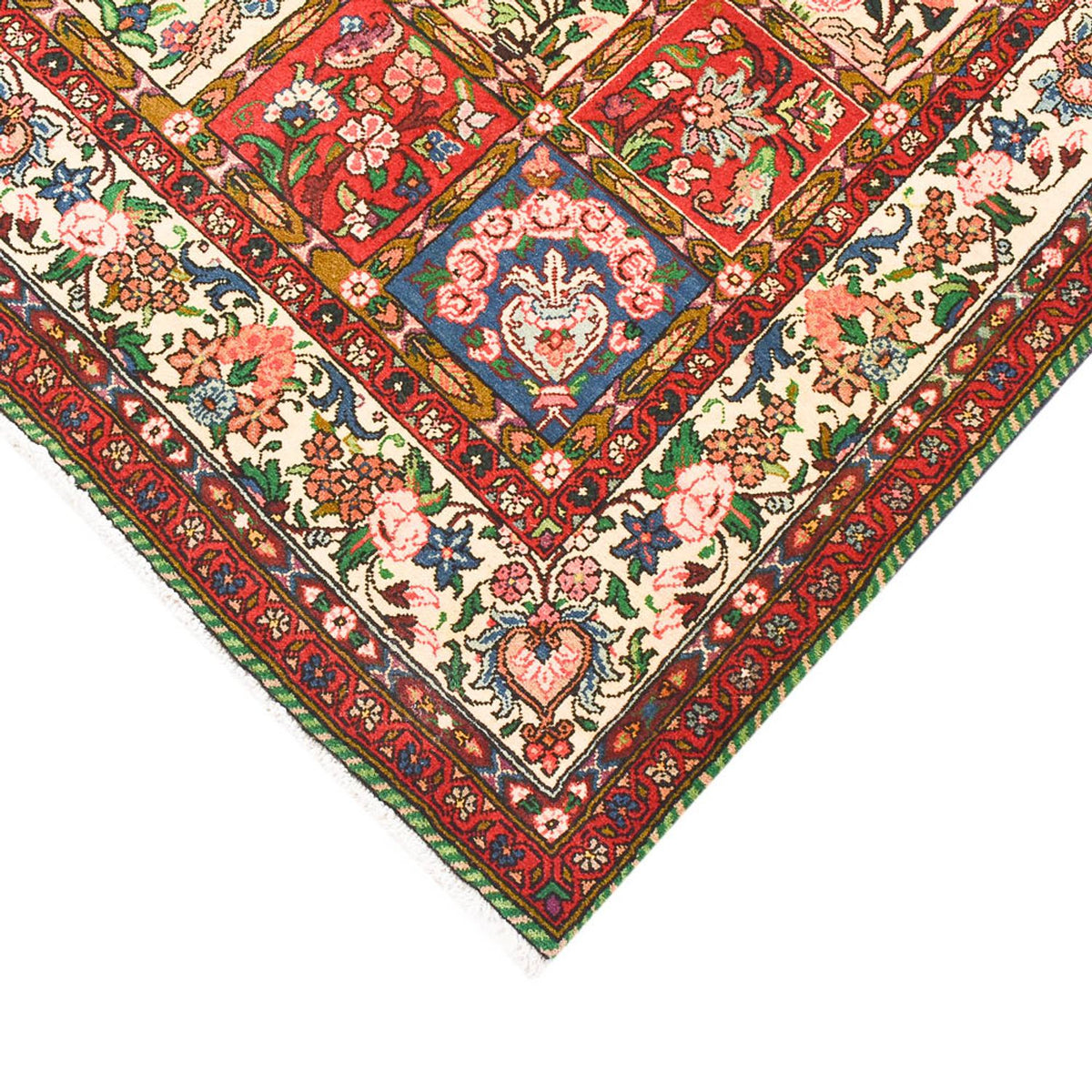 Perserteppich - Nomadic - 246 x 158 cm - mehrfarbig