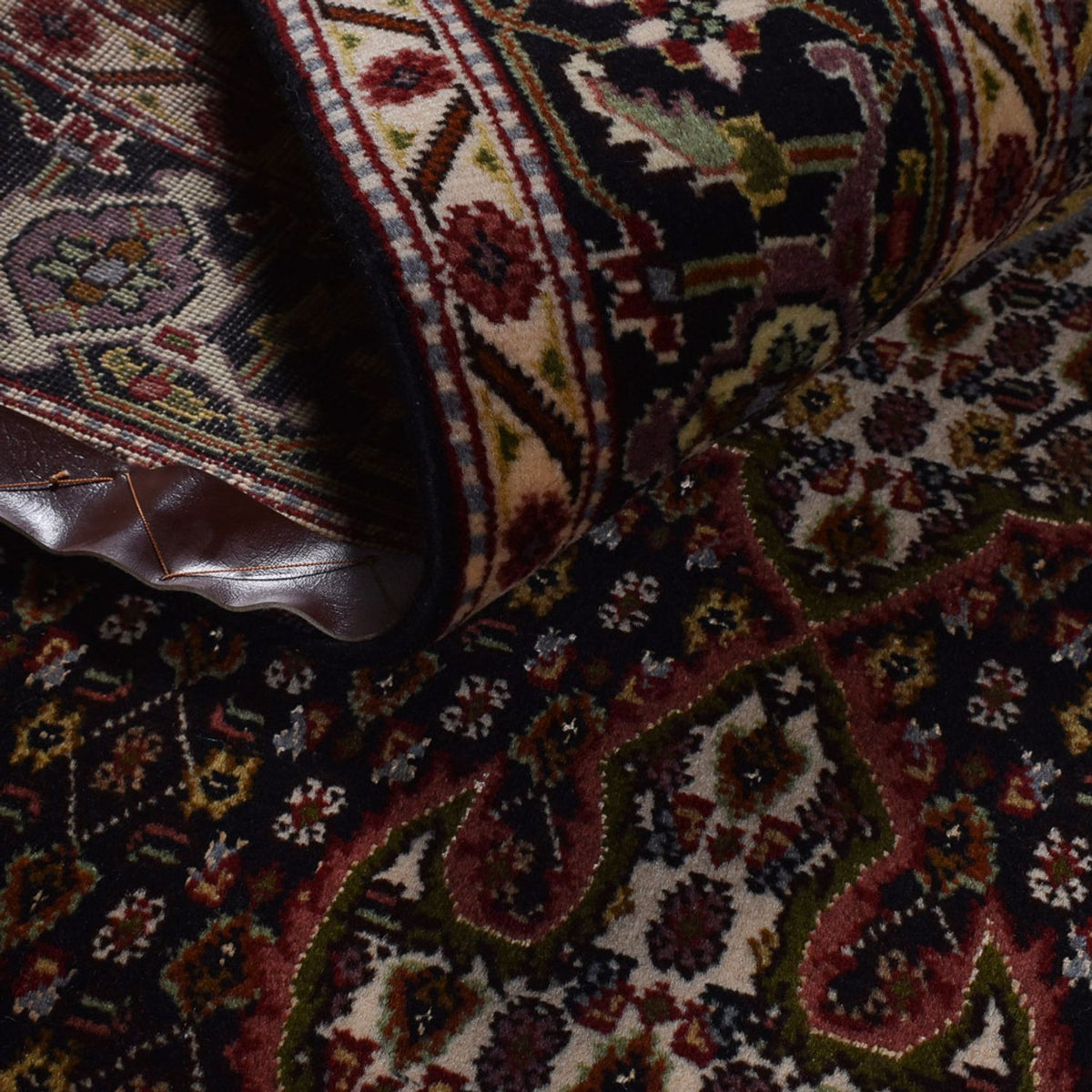 Perserteppich - Täbriz - Royal - 202 x 150 cm - dunkelbraun