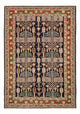 Ziegler Teppich - Bachtiari - 252 x 180 cm - dunkelblau