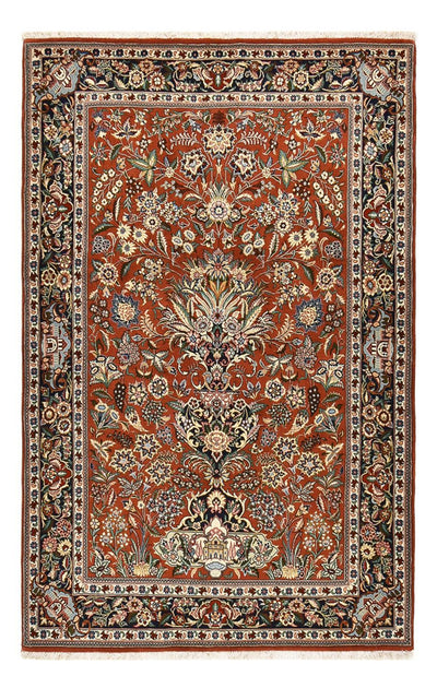 Sarough Teppich 138x203cm - Perserteppich - rost