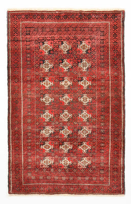 Belutsch Teppich - 150 x 99 cm - rot