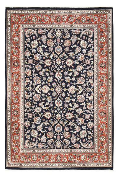 Kaschmar Teppich 197x291cm - Perserteppich - dunkelblau