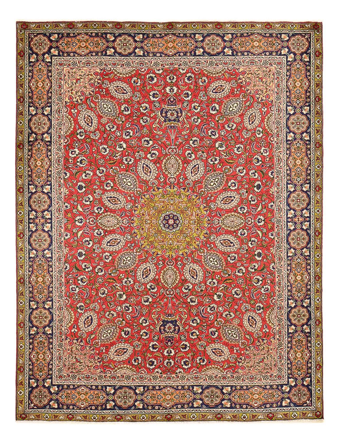 Perserteppich - Täbriz - Royal - 345 x 261 cm - rot
