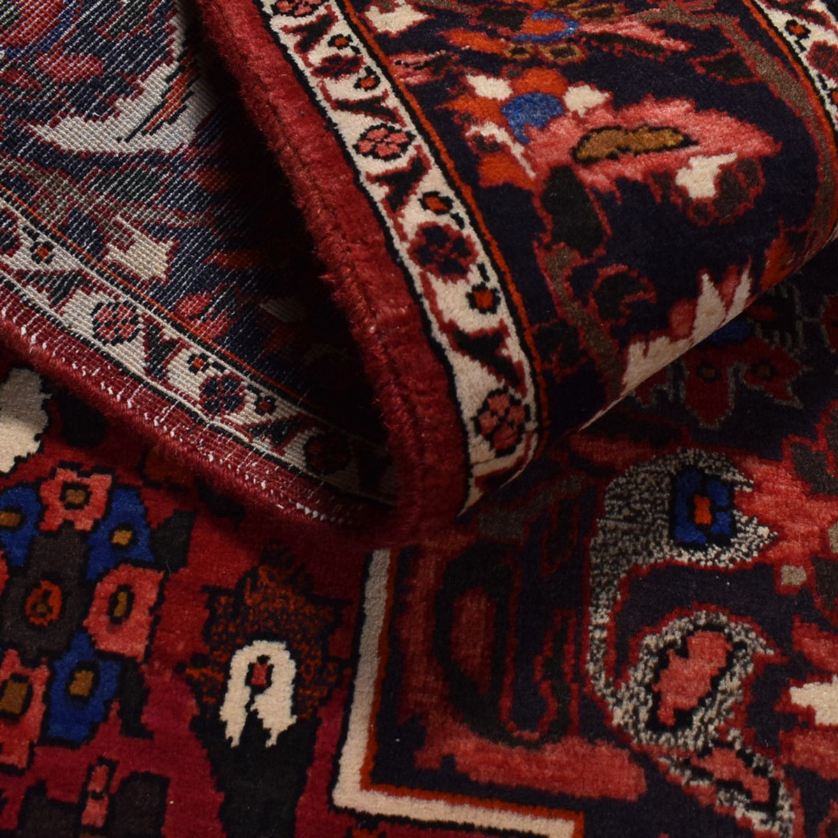 Perserteppich - Nomadic - 313 x 203 cm - dunkelrot