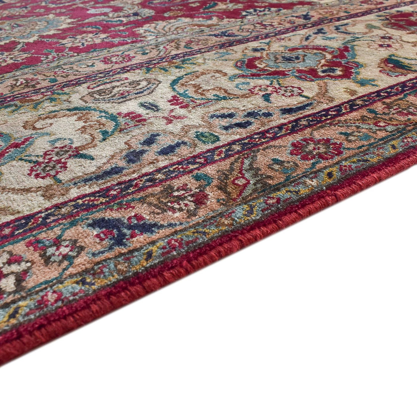 Täbriz - 40 Raj Teppich 393x292cm - Perserteppich